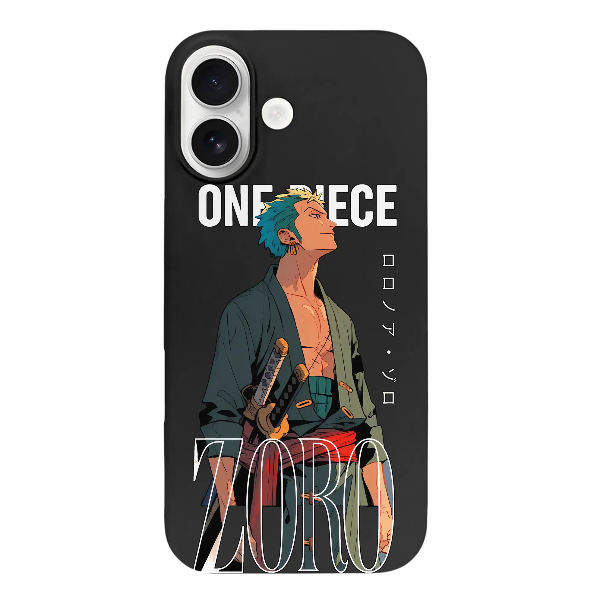 ワンピース グッズ ロロノア・ゾロ - iPhone 17 シリーズ シリコンケース 薄型 耐衝撃 指紋防止 ソフトタッチカバー 精密フィット 傷防止 保護ケース iPhone 17/17 Air/17 Pro/17 Pro Max 対応